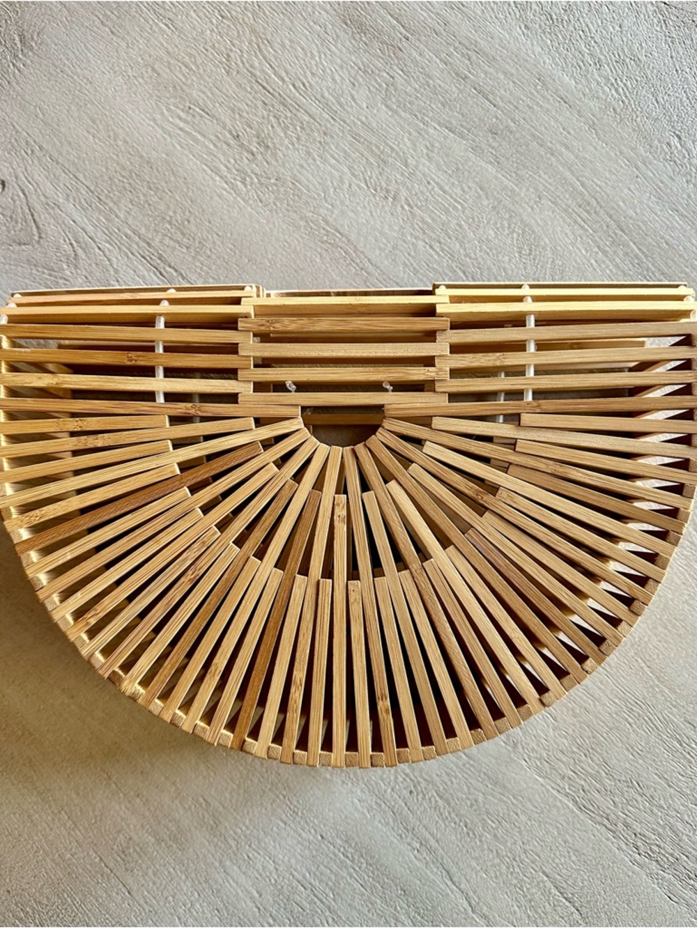 cult gaia Bamboo Arc Clutch - Natural - Picture 2 of 4